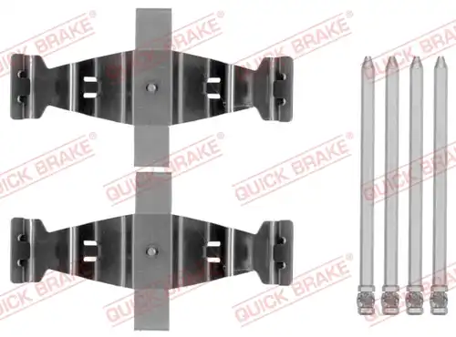 комплект принадлежности, дискови накладки QUICK BRAKE 109-1786