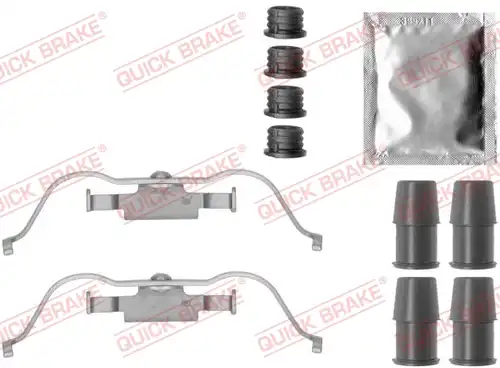 комплект принадлежности, дискови накладки QUICK BRAKE 109-1790