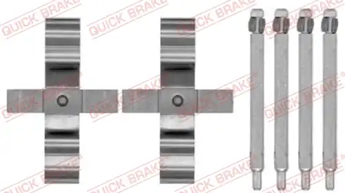 комплект принадлежности, дискови накладки QUICK BRAKE 109-1794