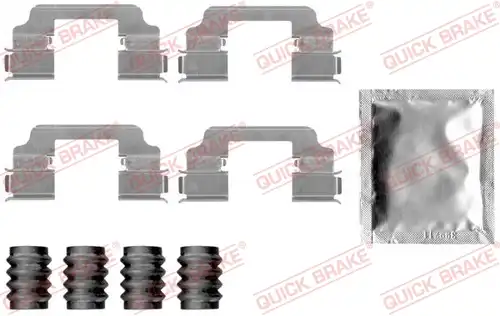 комплект принадлежности, дискови накладки QUICK BRAKE 109-1826