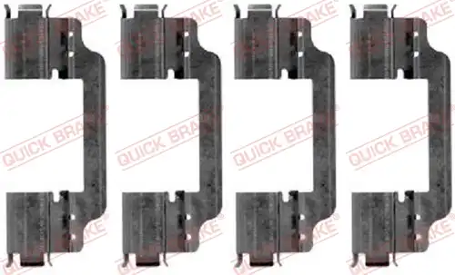 комплект принадлежности, дискови накладки QUICK BRAKE 109-1871