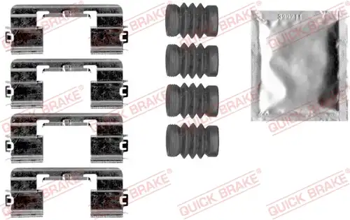 комплект принадлежности, дискови накладки QUICK BRAKE 109-1875