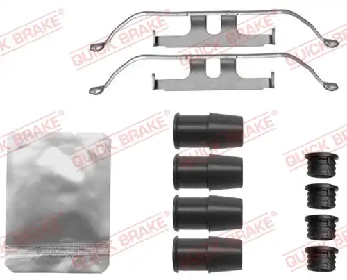 комплект принадлежности, дискови накладки QUICK BRAKE 109-1883