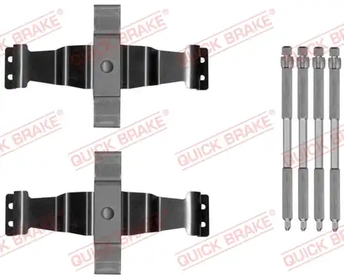 комплект принадлежности, дискови накладки QUICK BRAKE 109-1886