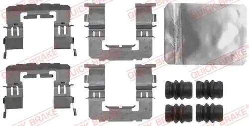 комплект принадлежности, дискови накладки QUICK BRAKE 109-1891