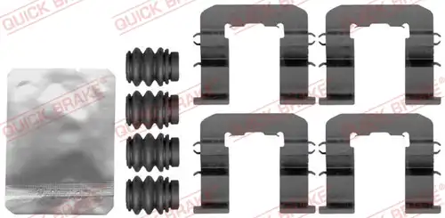 комплект принадлежности, дискови накладки QUICK BRAKE 109-1893