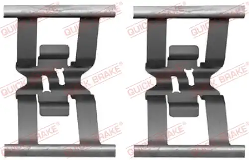 комплект принадлежности, дискови накладки QUICK BRAKE 109-1898