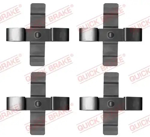 комплект принадлежности, дискови накладки QUICK BRAKE 109-1899
