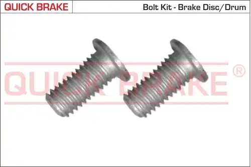 к-кт болтове, спирачен диск QUICK BRAKE 11672K
