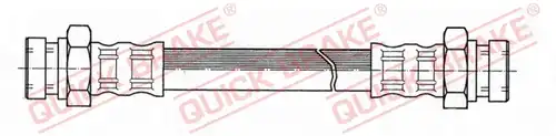 спирачен маркуч QUICK BRAKE 27.024