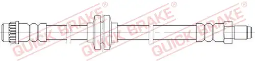 спирачен маркуч QUICK BRAKE 32.126