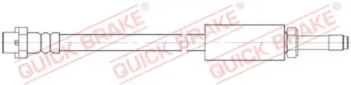спирачен маркуч QUICK BRAKE 32.129
