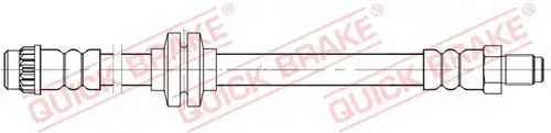 спирачен маркуч QUICK BRAKE 32.134