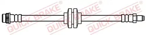 спирачен маркуч QUICK BRAKE 32.135
