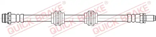 спирачен маркуч QUICK BRAKE 32.214