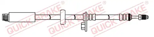 спирачен маркуч QUICK BRAKE 32.806