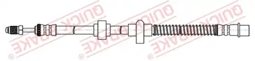 спирачен маркуч QUICK BRAKE 32.847