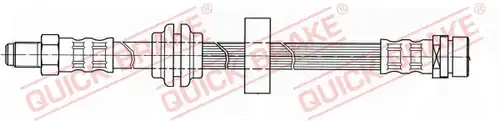 спирачен маркуч QUICK BRAKE 32.938
