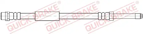 Спирачен маркуч QUICK BRAKE 37.050