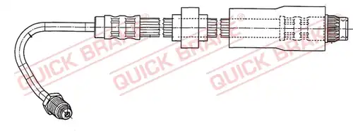 спирачен маркуч QUICK BRAKE 37.929