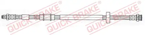 спирачен маркуч QUICK BRAKE 37.931