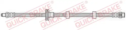 спирачен маркуч QUICK BRAKE 37.937