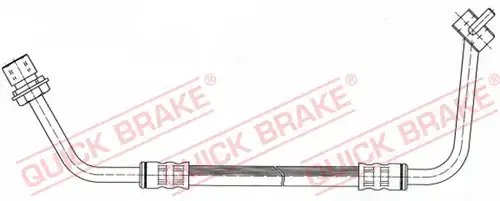 спирачен маркуч QUICK BRAKE 50.016