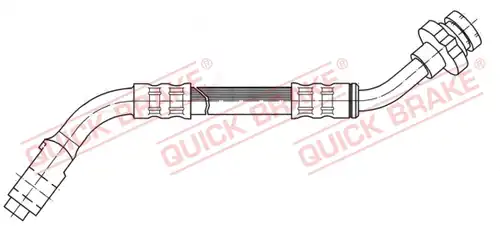 спирачен маркуч QUICK BRAKE 50.023