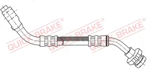 спирачен маркуч QUICK BRAKE 50.025