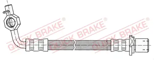 спирачен маркуч QUICK BRAKE 50.046