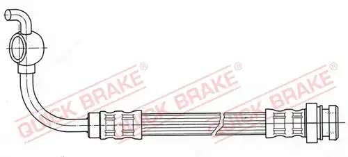 спирачен маркуч QUICK BRAKE 50.047