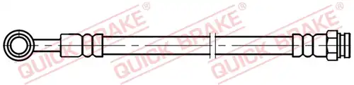 спирачен маркуч QUICK BRAKE 50.077