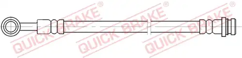 спирачен маркуч QUICK BRAKE 50.097