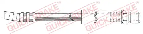 спирачен маркуч QUICK BRAKE 50.305