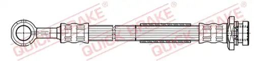 спирачен маркуч QUICK BRAKE 50.310