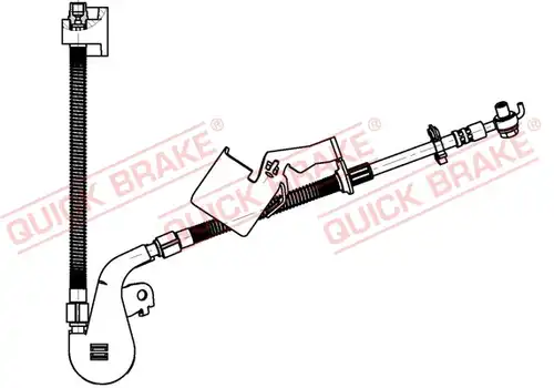 спирачен маркуч QUICK BRAKE 50.703X