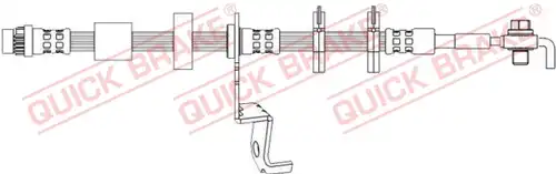 спирачен маркуч QUICK BRAKE 50.726X