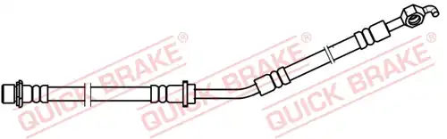 спирачен маркуч QUICK BRAKE 50.750