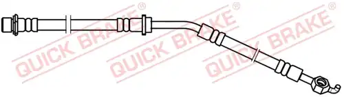 спирачен маркуч QUICK BRAKE 50.751