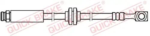 спирачен маркуч QUICK BRAKE 50.756X