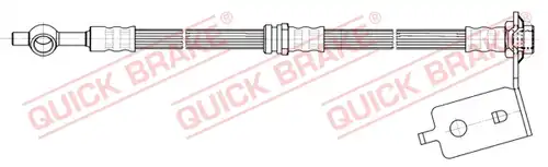 спирачен маркуч QUICK BRAKE 50.818