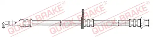 спирачен маркуч QUICK BRAKE 50.828