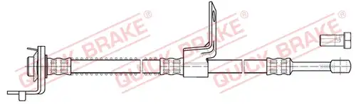 спирачен маркуч QUICK BRAKE 50.856X