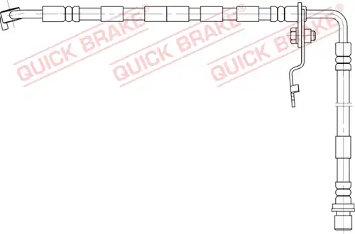 спирачен маркуч QUICK BRAKE 50.892