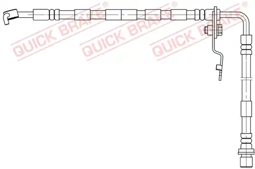 спирачен маркуч QUICK BRAKE 50.893