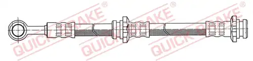 спирачен маркуч QUICK BRAKE 50.902