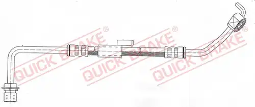 спирачен маркуч QUICK BRAKE 50.946
