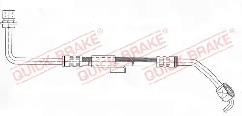 спирачен маркуч QUICK BRAKE 50.948
