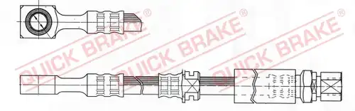 спирачен маркуч QUICK BRAKE 50.976