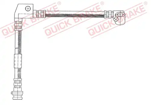 спирачен маркуч QUICK BRAKE 50.988